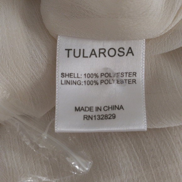 Tularosa Medium Cream Needle Point Midi Skirt - Picture 13 of 17